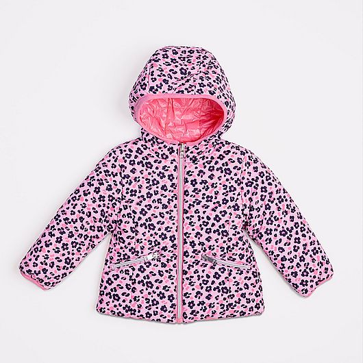 piumino bambina rosa con fiori stile animalier in promozione black friday da IDO a palmanova designer village