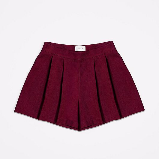 Shorts donna color rosso scuro in offerta black friday da vicolo a palmanova designer village