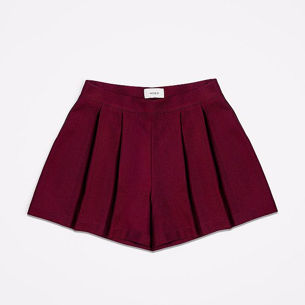 Shorts donna color rosso scuro in offerta black friday da vicolo a palmanova designer village