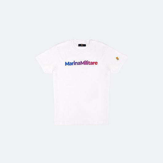 T shirt cotone MARINA MILITARE happy weekend 
