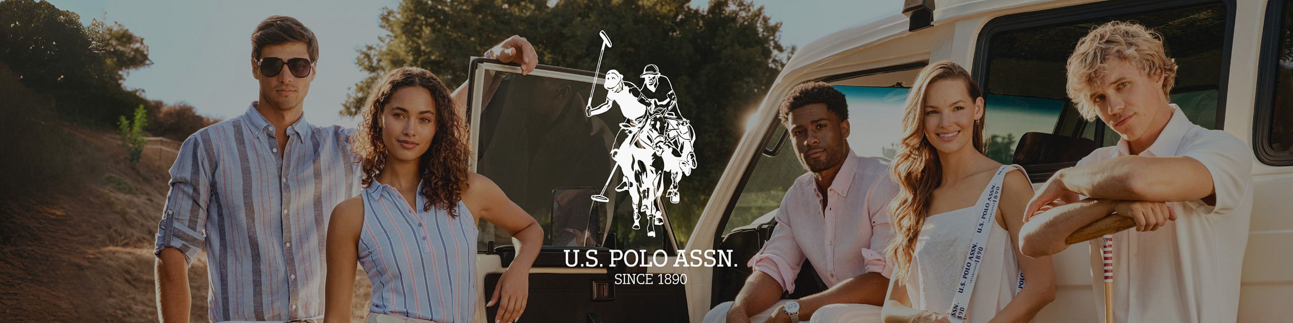 US Polo Assn. Shop Banner