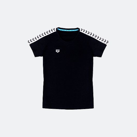 T shirt nera arena happy weekend 