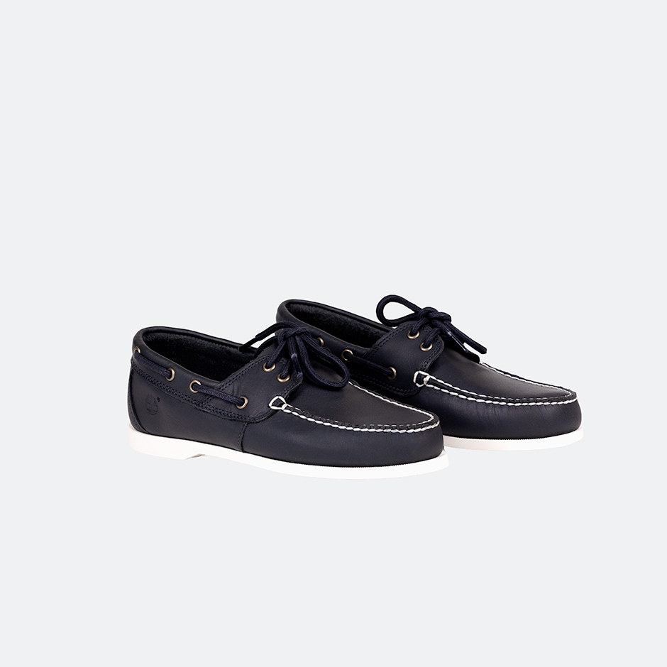 CEDAR BAY BOAT SHOE NAVY TIMBERLAND happy weekend 