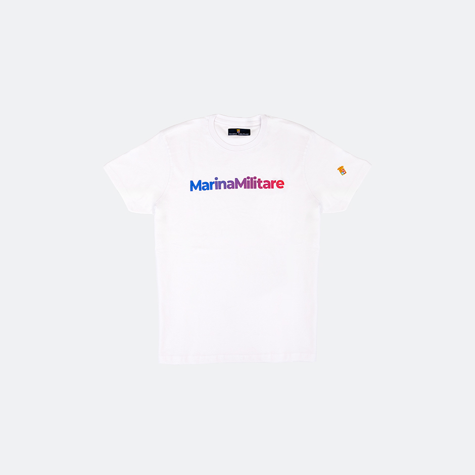 T shirt cotone MARINA MILITARE happy weekend 