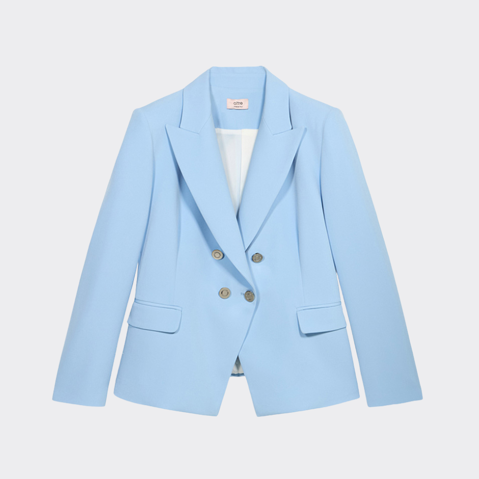 Giacca Azzurra oltre per happy friday 