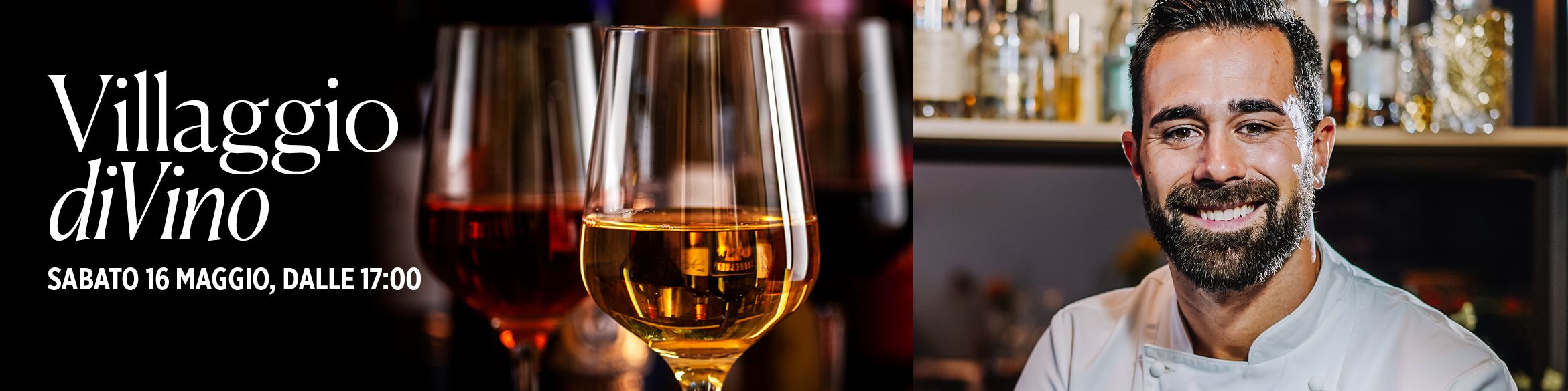 Degustazione enogastronomica e showcooking con special guest Chef Roberto Valbuzzi.