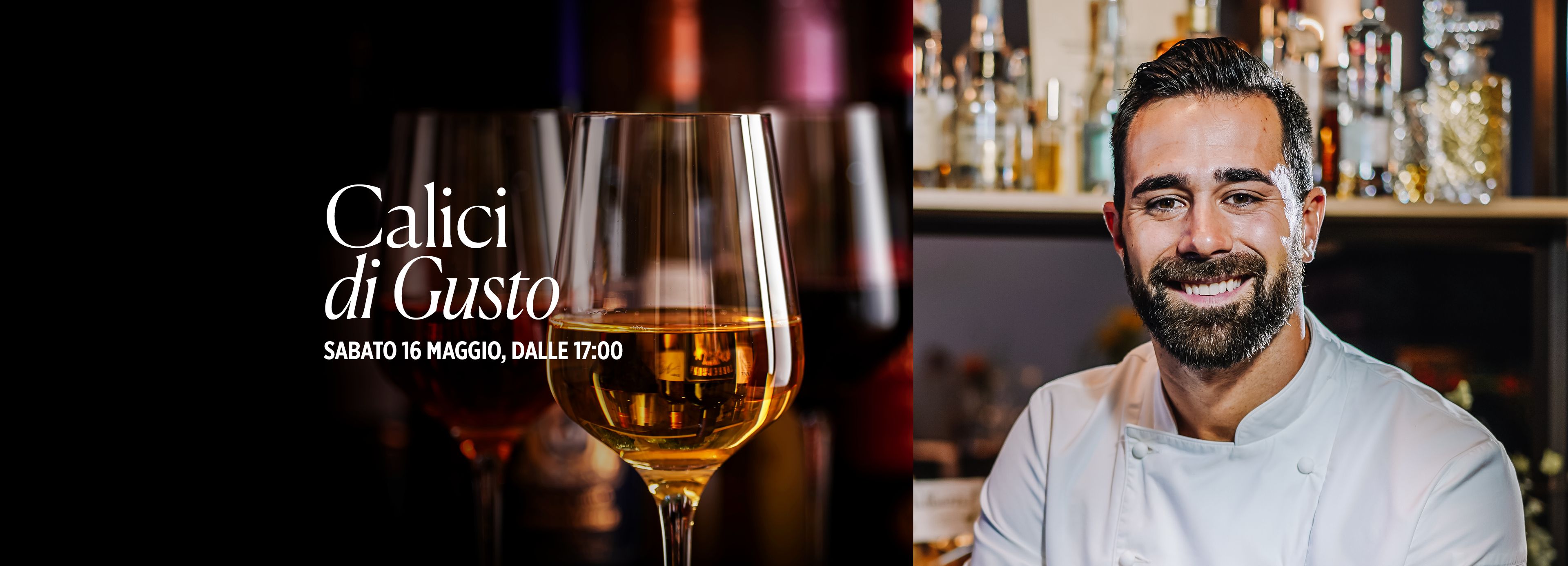 Degustazione enogastronomica e showcooking con special guest Chef Roberto Valbuzzi.